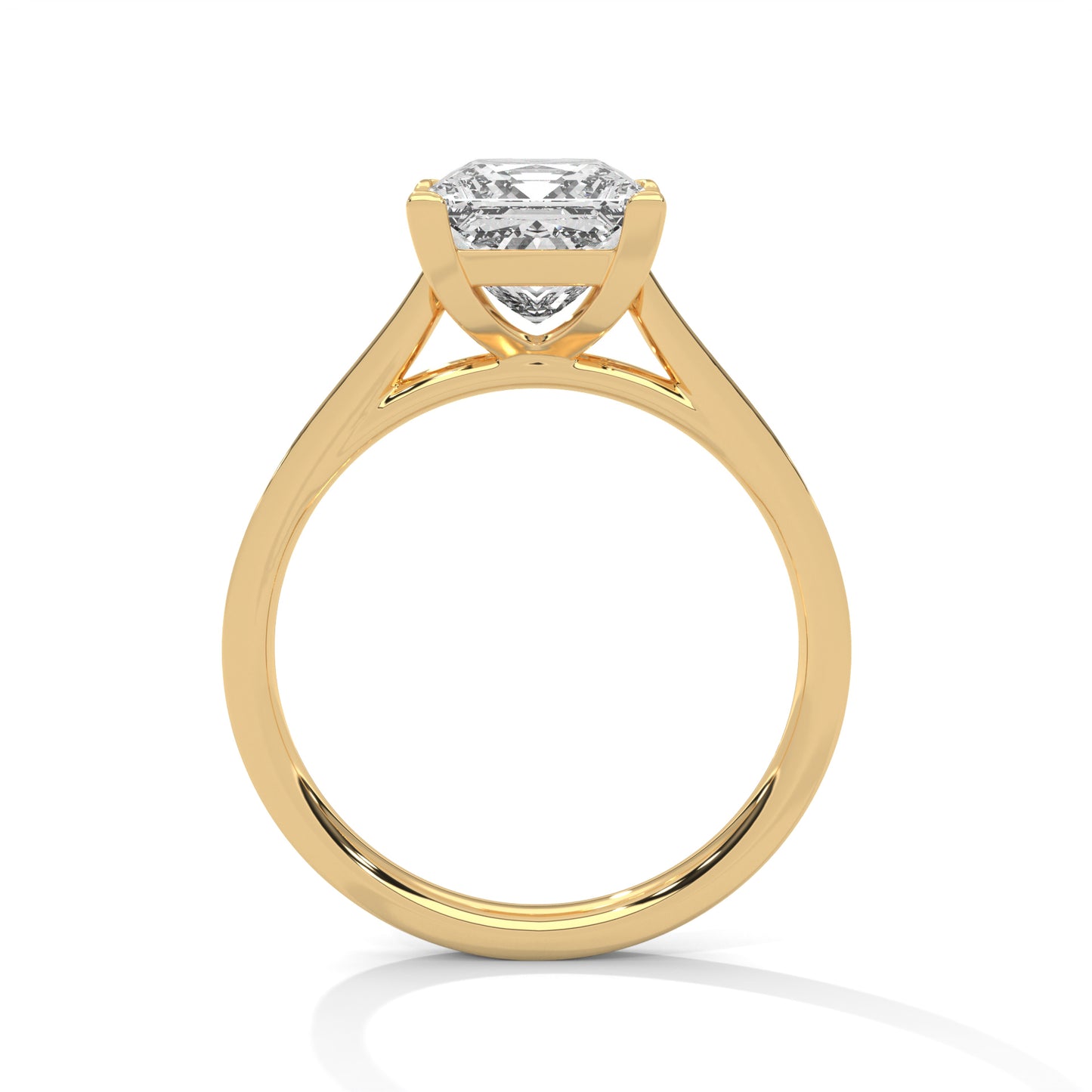 Princess Solitaire Ring