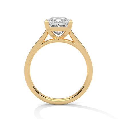 Princess Solitaire Ring