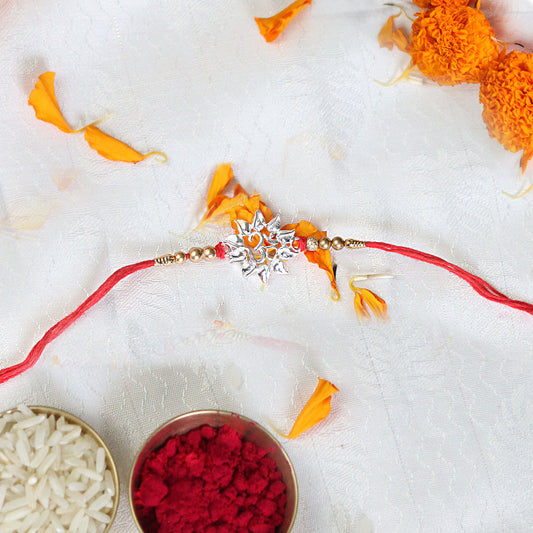 Om Rakhi – 925 Sterling Silver Symbol